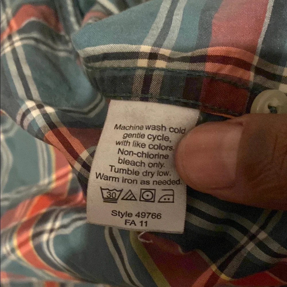 Classic Plaid Men's Shirt - Picture 4 of 4